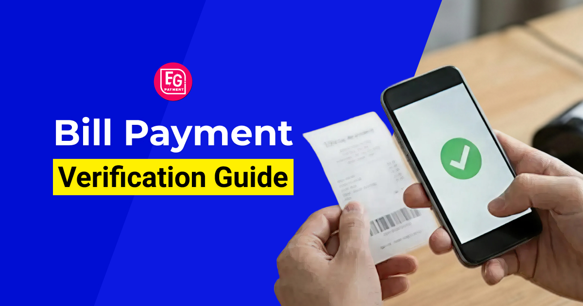 Electricity, Gas & Water Bill Payments